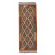 Kilim futószőnyeg 76x202 kézi szövésű afgán gyapjú kilim