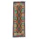 Kilim szőnyeg Chobi 75x213 kézi szövésű afgán gyapjú kilim