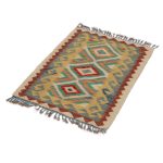 Kilim szőnyeg Chobi 60x90 kézi szövésű afgán gyapjú kilim