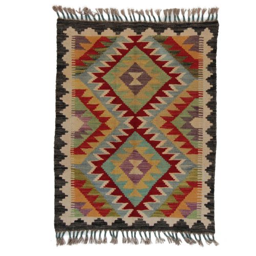 Kilim szőnyeg Chobi 84x65 kézi szövésű afgán gyapjú kilim