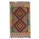 Kilim szőnyeg Chobi 92x59 kézi szövésű afgán gyapjú kilim