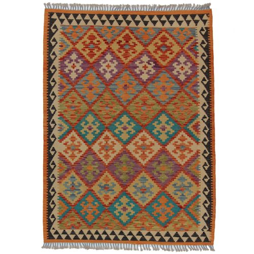 Chobi Kilim szőnyeg 176x130 kézi szövésű gyapjú kilim