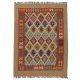 Kilim szőnyeg Chobi 195x150 kézi szövésű afgán gyapjú kilim