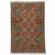 Kilim szőnyeg Chobi 196x133 kézi szövésű afgán gyapjú kilim