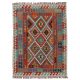 Kilim szőnyeg Chobi 193x147 kézi szövésű afgán gyapjú kilim