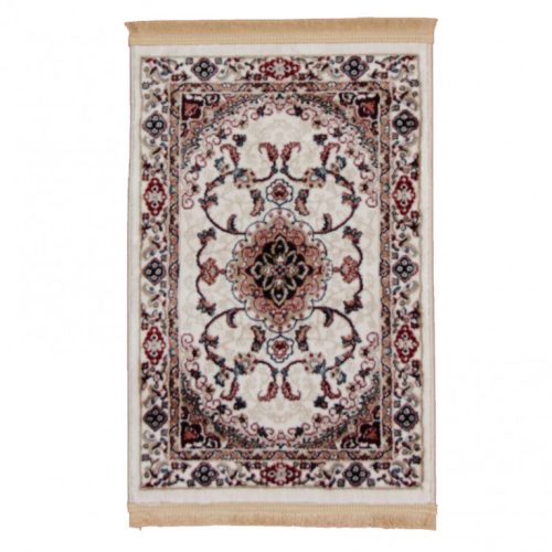 Perzsa szőnyeg bézs Isfahan 60x90 klasszikus szőnyeg