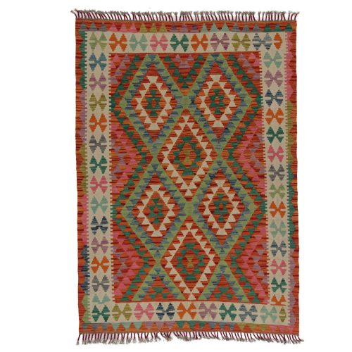 Kilim szőnyeg Chobi 130x182 afgán kézi síkszövött szőnyeg