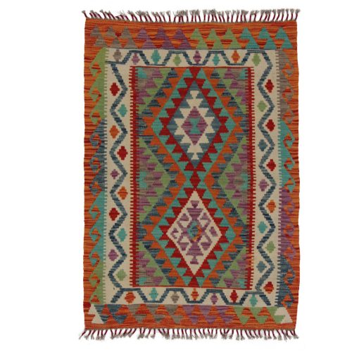 Kilim szőnyeg 103x146 kézi szövésű afgán gyapjú kilim