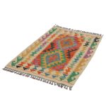 Afgán Kilim szőnyeg 127x82 kézi szövésű etnikai kilim