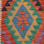 Afgán Kilim szőnyeg 127x82 kézi szövésű etnikai kilim