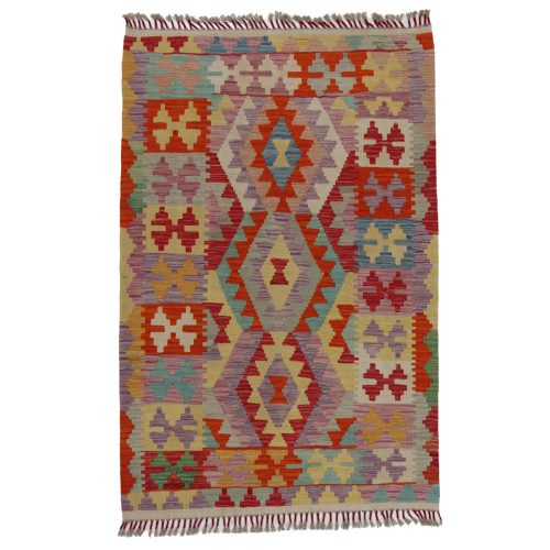 Kilim szőnyeg 152x101 kézi szövésű afgán gyapjú kilim