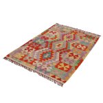 Kilim szőnyeg 152x101 kézi szövésű afgán gyapjú kilim
