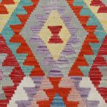 Kilim szőnyeg 152x101 kézi szövésű afgán gyapjú kilim