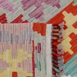 Kilim szőnyeg 152x101 kézi szövésű afgán gyapjú kilim