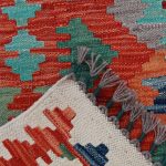 Kilim szőnyeg 147x100 kézi szövésű afgán gyapjú kilim