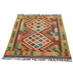 Chobi Kilim szőnyeg 131x93 kézi szövésű gyapjú kilim