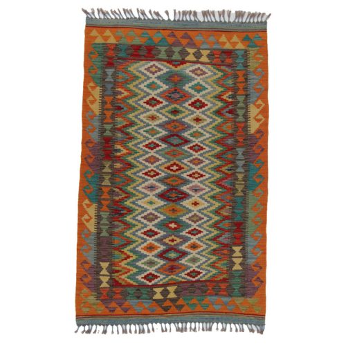 Afgán Kilim szőnyeg 99x159 kézi szövésű etnikai kilim