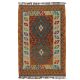 Kilim szőnyeg Chobi 132x92 kézi szövésű afgán gyapjú kilim