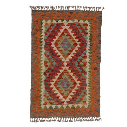 Kilim szőnyeg Chobi 83x126 kézi szövésű afgán gyapjú kilim