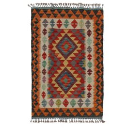   Kilim szőnyeg Chobi 84x124 kézi szövésű afgán gyapjú kilim