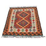 Kilim szőnyeg Chobi 84x124 kézi szövésű afgán gyapjú kilim