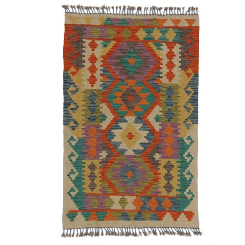 Kilim szőnyeg Chobi 83x128 kézi szövésű afgán gyapjú kilim