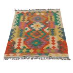 Kilim szőnyeg Chobi 83x128 kézi szövésű afgán gyapjú kilim