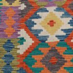 Kilim szőnyeg Chobi 83x128 kézi szövésű afgán gyapjú kilim