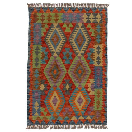 Kézi szövésű Kilim szőnyeg 151x103 afgán etnikai kilim