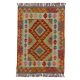 Kilim szőnyeg Chobi 119x86 kézi szövésű afgán gyapjú kilim