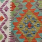 Afgán Kilim szőnyeg 131x81 kézi szövésű etnikai kilim