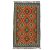 Afgán Kilim szőnyeg 125x78 kézi szövésű etnikai kilim