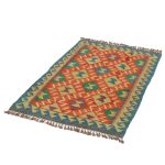 Afgán Kilim szőnyeg 125x78 kézi szövésű etnikai kilim