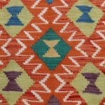 Afgán Kilim szőnyeg 125x78 kézi szövésű etnikai kilim