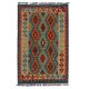 Chobi Kilim szőnyeg 156x102 kézi szövésű gyapjú kilim