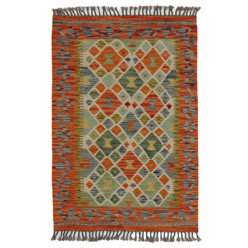 Chobi Kilim szőnyeg 121x83 kézi szövésű gyapjú kilim