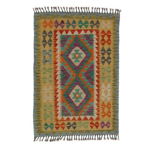 Kilim szőnyeg Chobi 90x128 kézi szövésű afgán gyapjú kilim