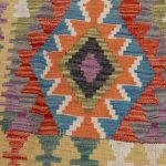 Kilim szőnyeg 104x153 kézi szövésű afgán gyapjú kilim