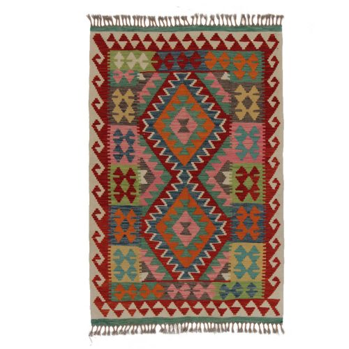 Kilim szőnyeg 100x151 kézi szövésű afgán gyapjú kilim