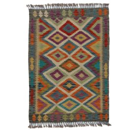   Chobi Kilim szőnyeg 119x89 kézi szövésű afgán gyapjú kilim