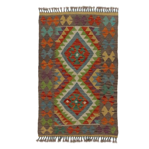 Afgán Kilim szőnyeg 125x79 kézi szövésű etnikai kilim