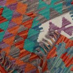 Afgán Kilim szőnyeg 135x85 kézi szövésű etnikai kilim