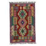 Kilim szőnyeg Chobi 83x124 kézi szövésű afgán gyapjú kilim