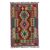 Kilim szőnyeg Chobi 83x124 kézi szövésű afgán gyapjú kilim