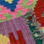 Kilim szőnyeg Chobi 83x124 kézi szövésű afgán gyapjú kilim
