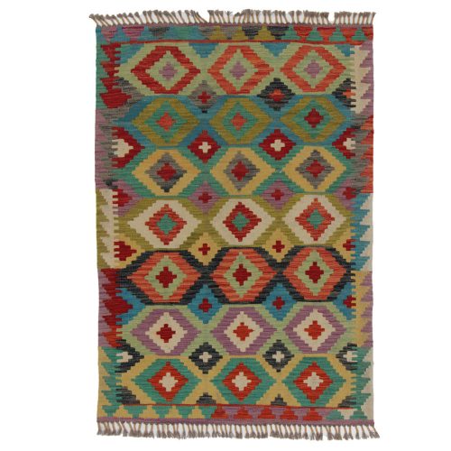 Kilim szőnyeg 147x103 kézi szövésű gyapjú kilim