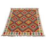 Kézi szövésű Kilim szőnyeg 147x98 afgán etnikai kilim