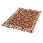 Kézi szövésű Kilim szőnyeg 147x98 afgán etnikai kilim