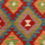 Kézi szövésű Kilim szőnyeg 147x98 afgán etnikai kilim