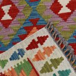 Kézi szövésű Kilim szőnyeg 147x98 afgán etnikai kilim